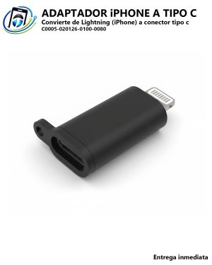 Adaptador de Tipo C a iPhone