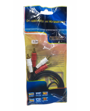 Cable Auxiliar RCA a RCA