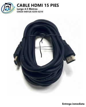 Cable HDMI 15 Pies | 4.5 Metros