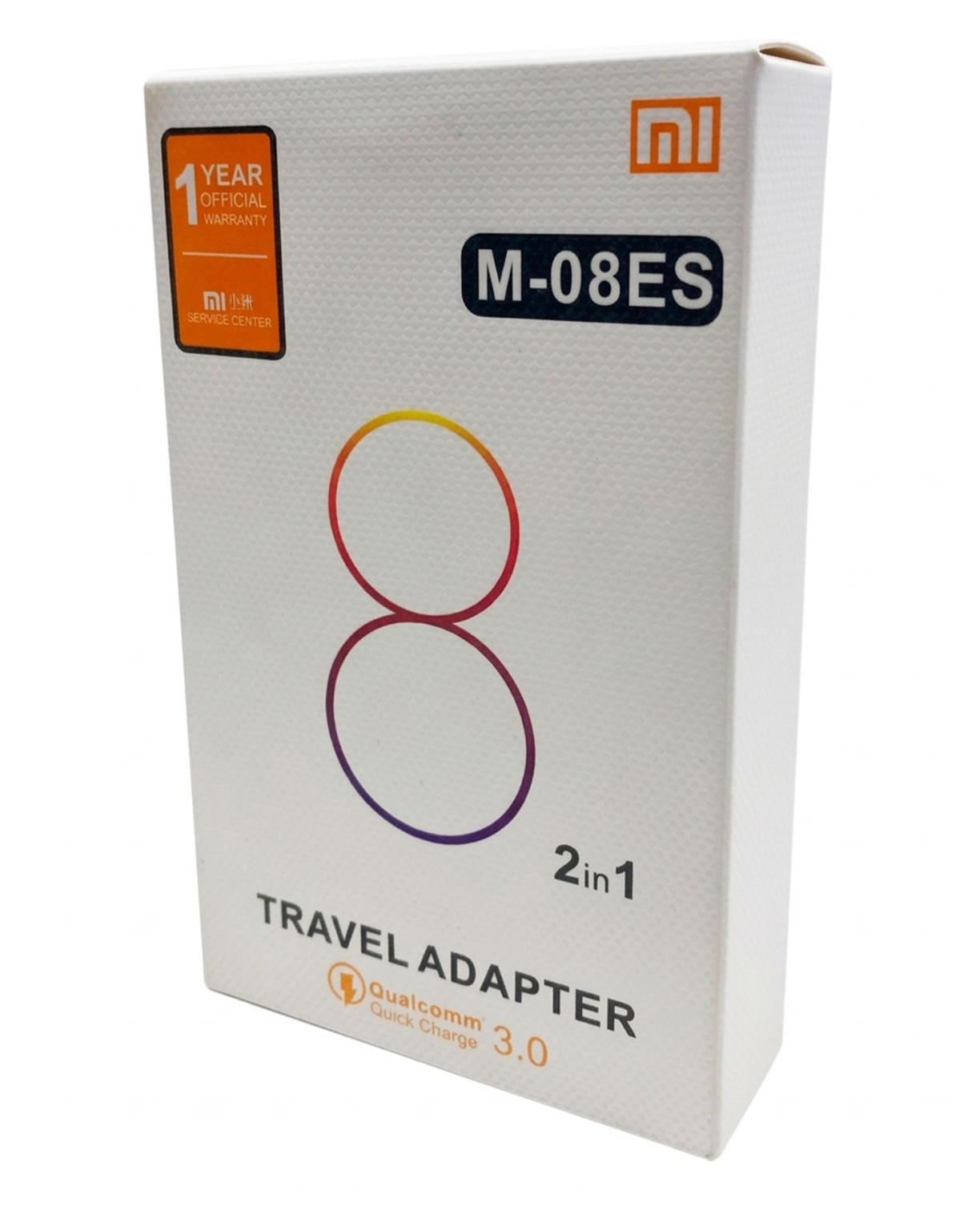 Cargador de Pared 2 en 1 | Xiaomi M-08ES | Micro USB | Carga Rápida - Imagen 2