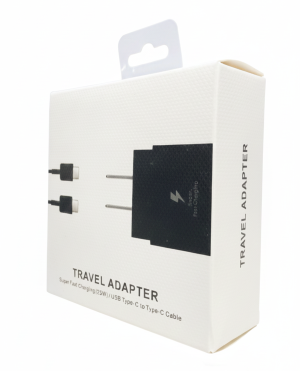 Cargador Súper Carga Rápida Tipo C a Tipo C | 25W