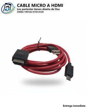 Cable Adaptador de Micro (V8) a HDMI