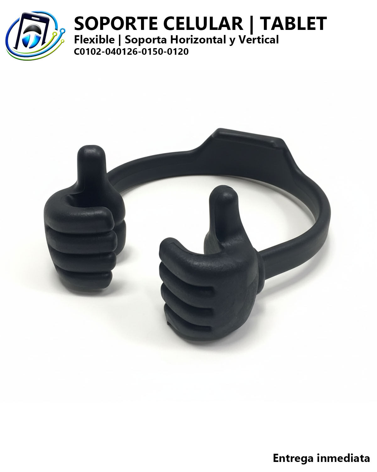 Soporte Universal para Tablet y Celular | Se puede Colocar Horizontal o Verticalmente - Imagen 3