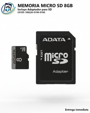 Memoria MicroSD 8GB