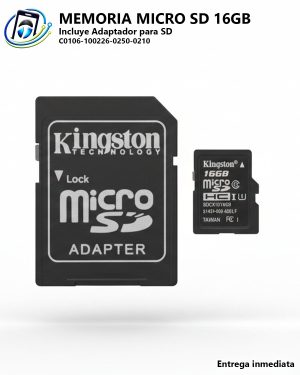Memoria MicroSD 16GB