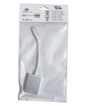 Cable Adaptador Tipo C a VGA