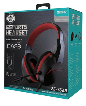 Audífonos Gamer con Micrófono y Control de Volumen