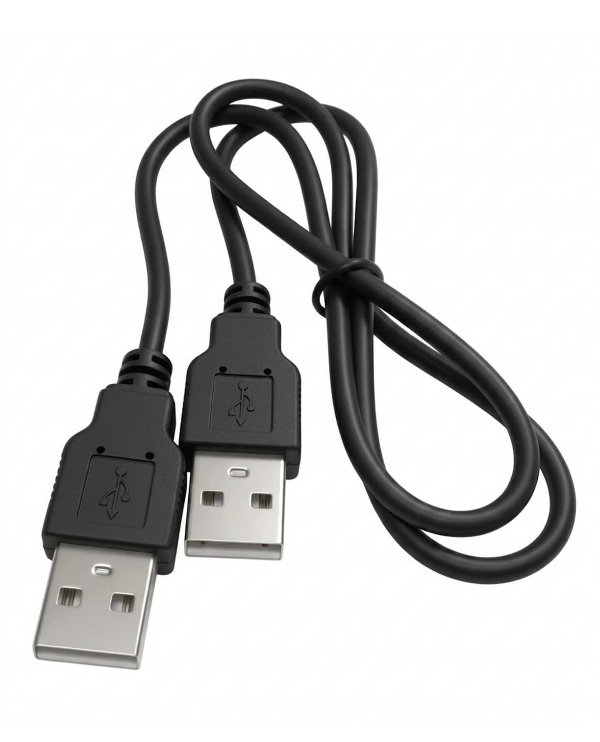 Cable USB 2.0 Tipo A a Tipo A (Macho a Macho)
