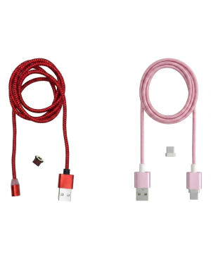 Cable de Carga Magnético Metálico "X-Cable" | Tipo C