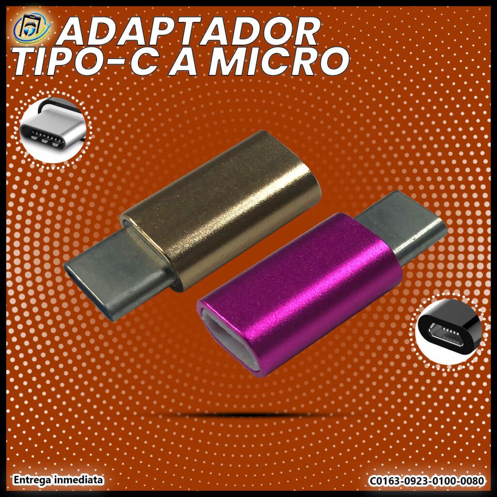Adaptador Tipo-C a Micro