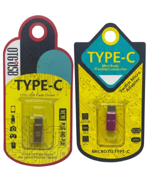 Adaptador OTG de USB Tipo-C a Micro USB