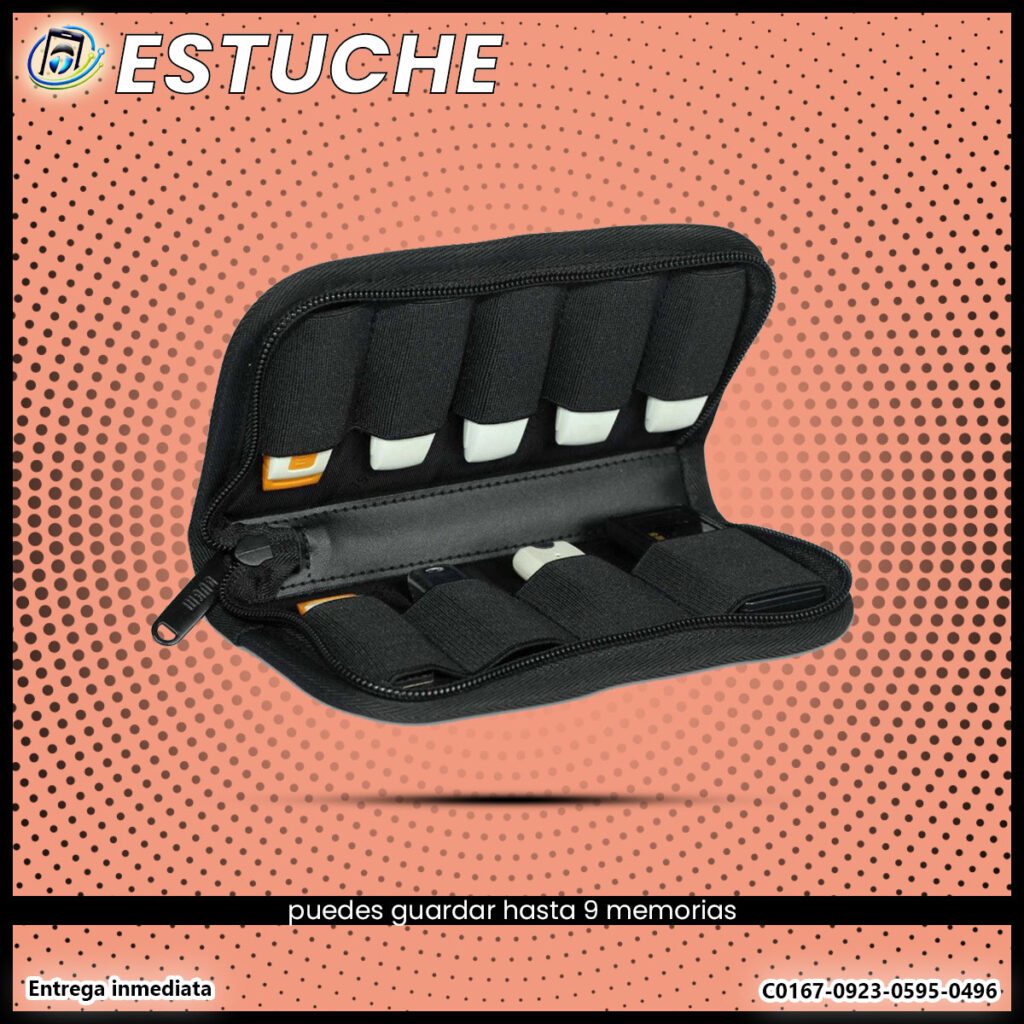 Estuche para 9 Memorias