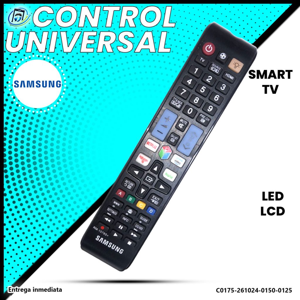 Control Universal Smart TV | SAMSUNG | RM-1078S+