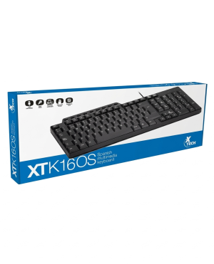 Teclado USB en Español con Multimedia
