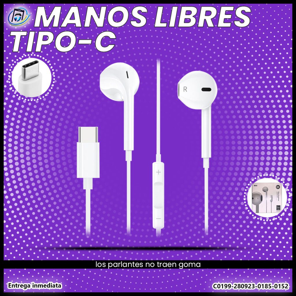 Manos Libres Tipo C
