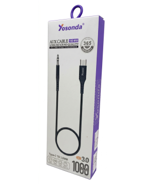 Cable Auxiliar Tipo-C a Jack 3.5mm