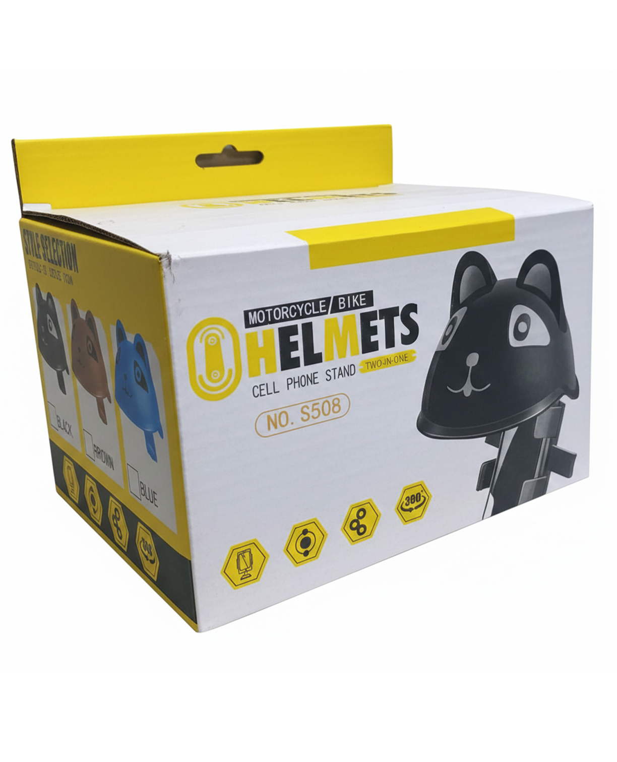 Soporte de Celular | Tubo Bici y Moto | Diseño Gatito