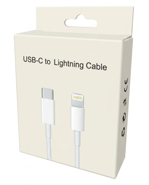 Cable Carga Rápida USB-C to Lightning o Tipo C a iPhone