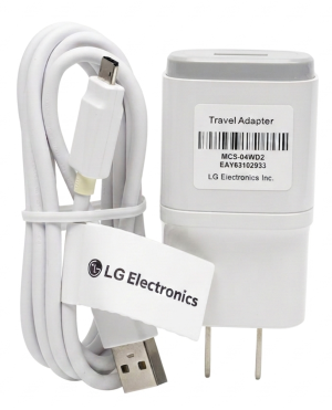 Cargador Carga Rápida Micro USB "LG" Original
