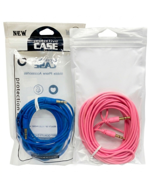 Cable de Audio Auxiliar de 3.5mm Macho a Macho | 5M - 16Pies