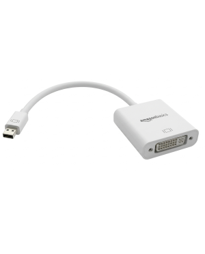 Mini DisplayPort (Thunderbolt) hacia Adaptador DVI AmazonBasics (Usado)