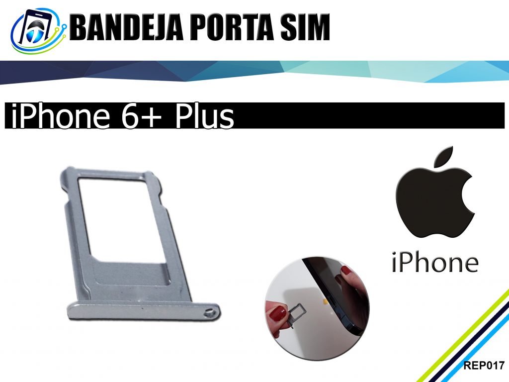 Bandeja Porta Sim iPhone 6+ Plus