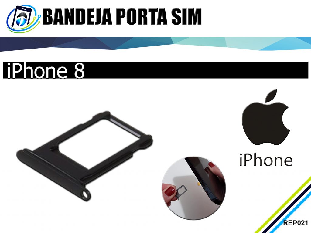 Bandeja Porta Sim iPhone 8