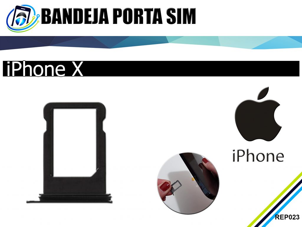 Bandeja Porta Sim iPhone X