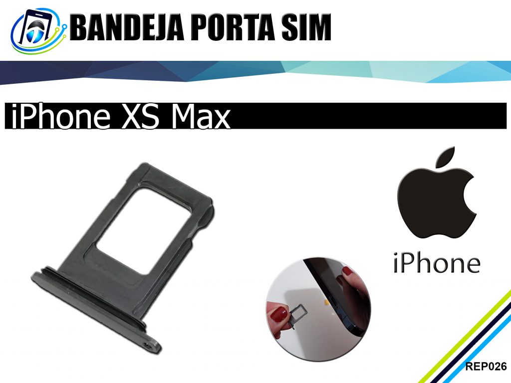 Bandeja Porta Sim iPhone XS Max