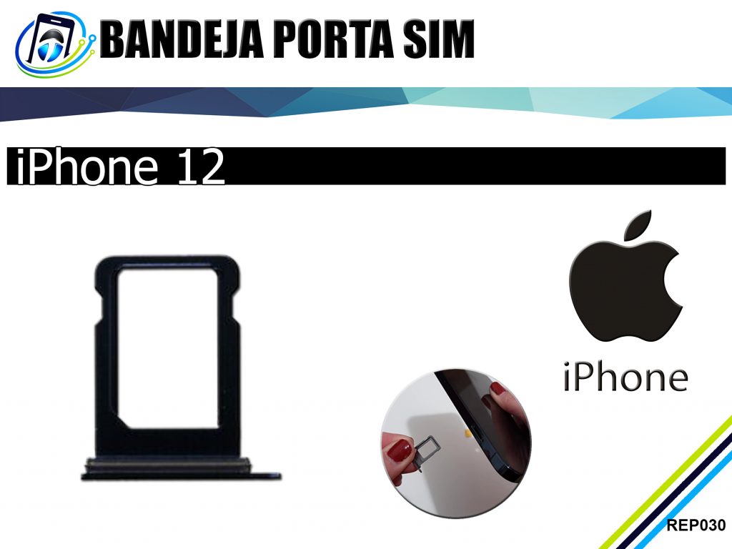 Bandeja Porta Sim iPhone 12