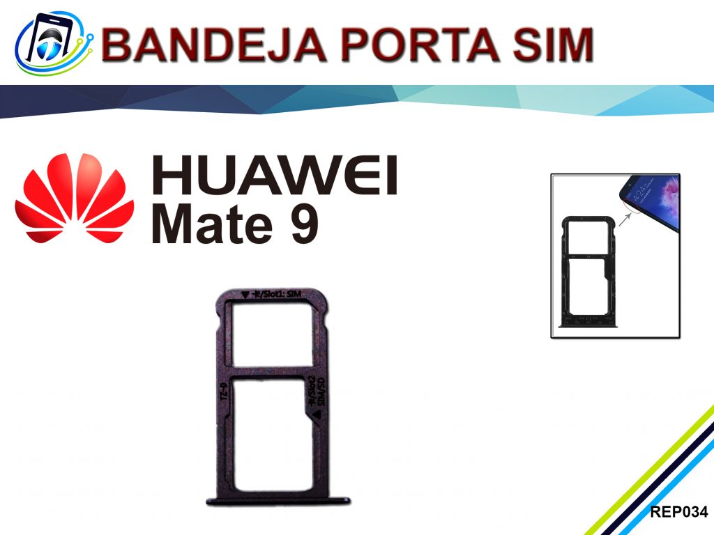 Bandeja Porta Sim Huawei Mate 9