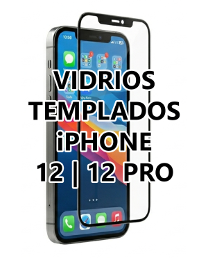 Vidrio Templado iPhone 12 | iPhone 12 Pro