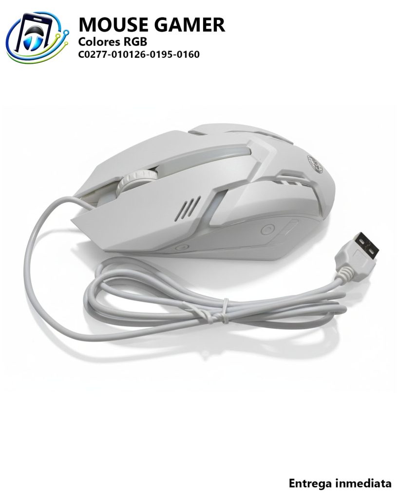 Mouse Gamer con Cable USB