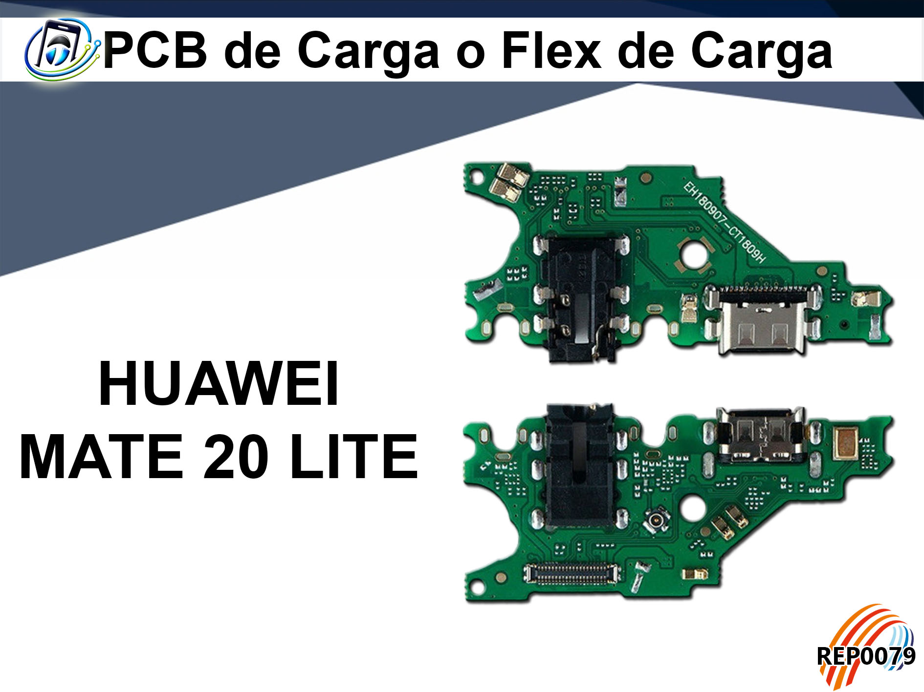 PCB de Carga o Flex de Carga  Huawei Mate 20 Lite Original