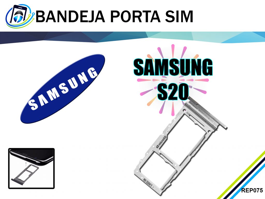 Bandeja Porta Sim Samsung S20