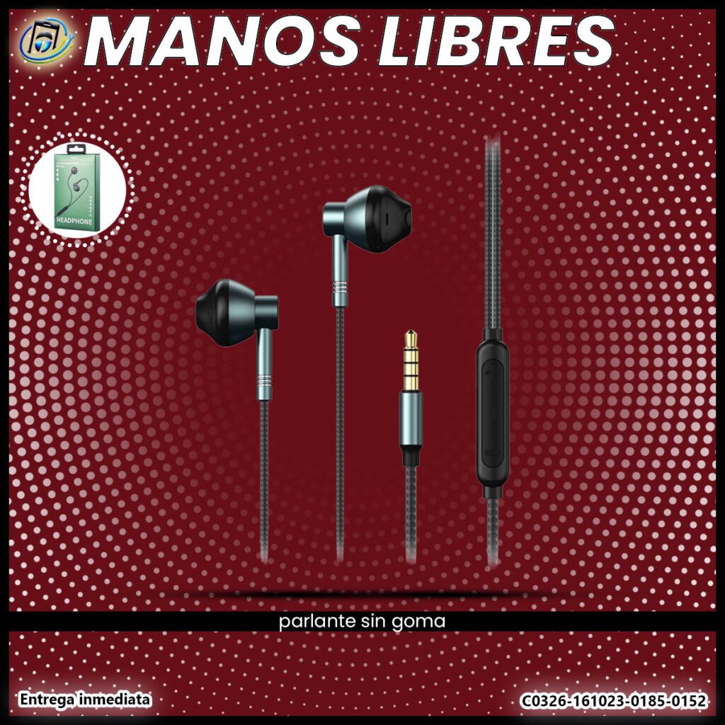 Manos Libres REMAX RM-201 Parlante Plástico - Multiservicios ARETEC