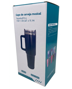 Vaso Térmico Bluetooth