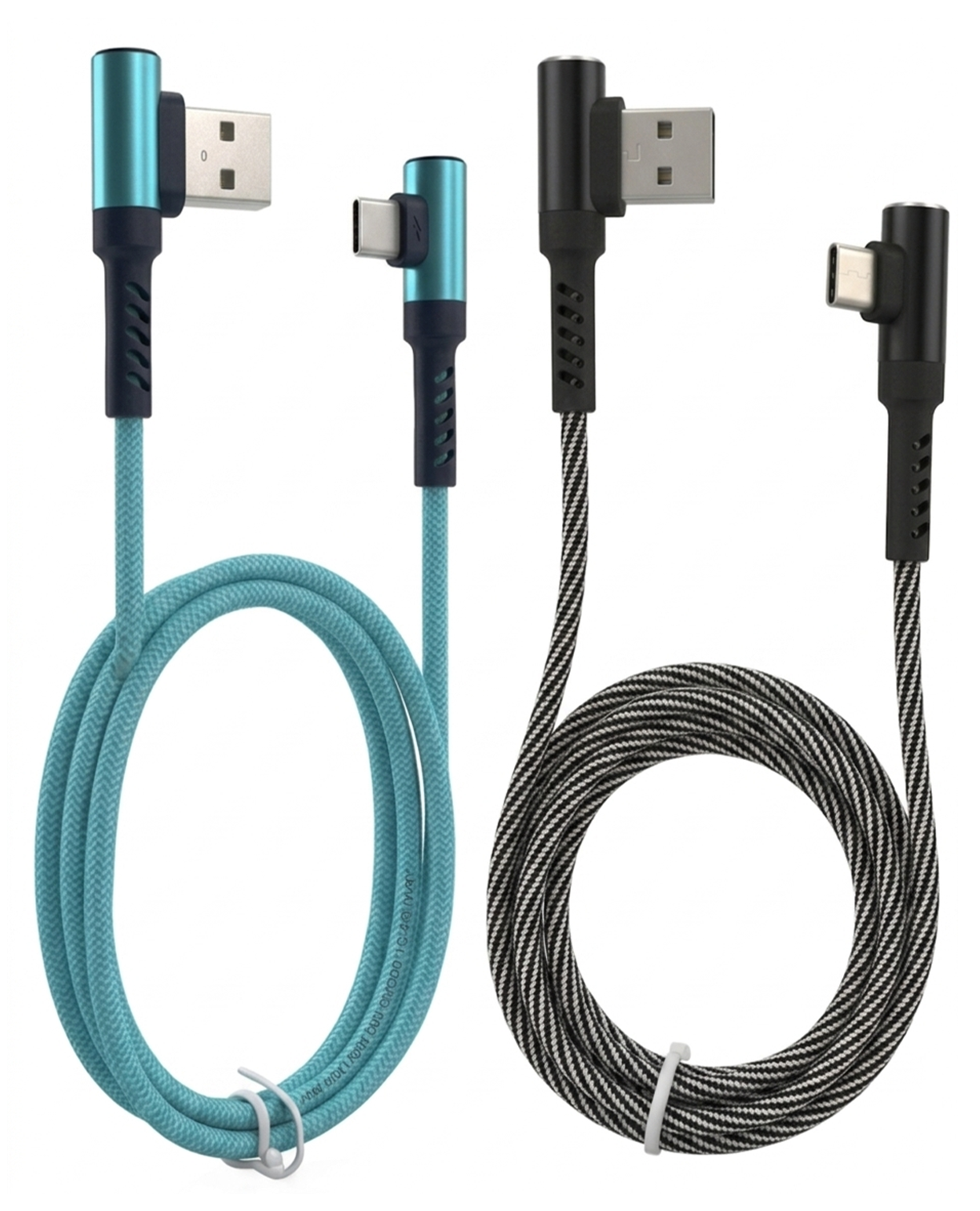 Cable de Carga Rápida Tipo C a 90 Grados
