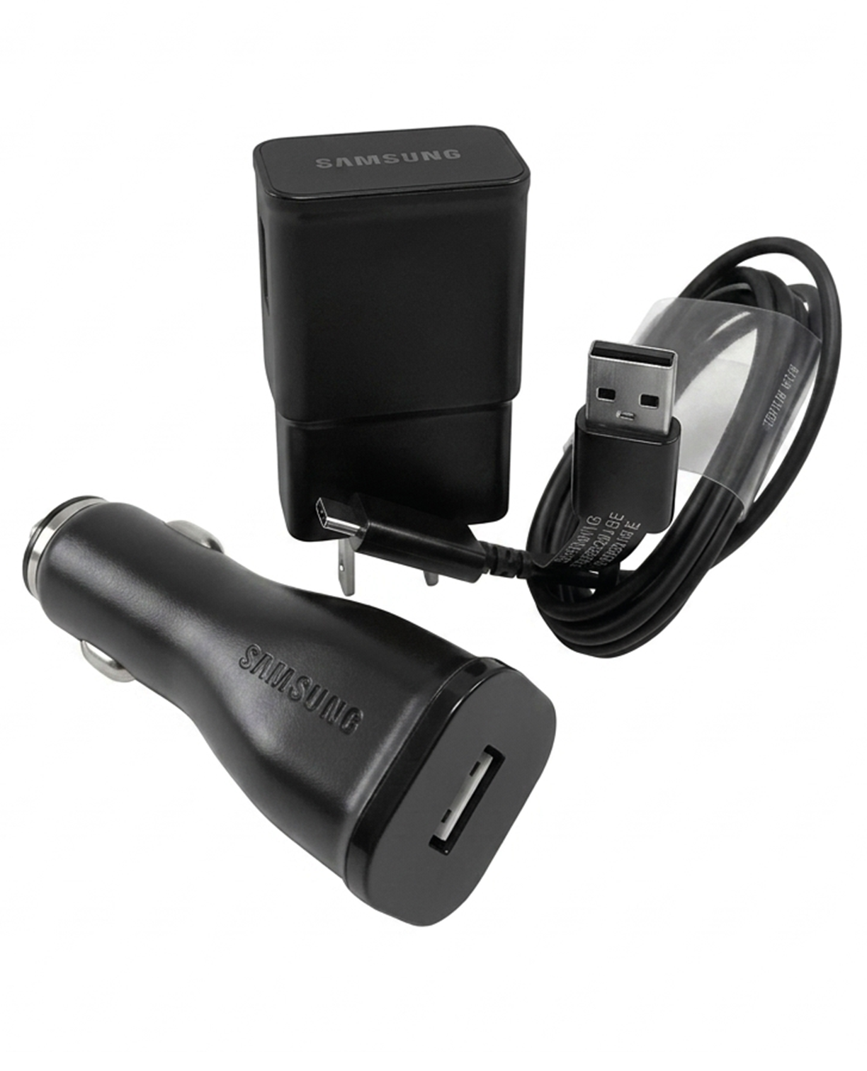 Cargador Carga Rápida Micro USB con Adaptador para Carro y Pared - Imagen 2