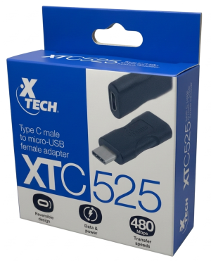 Adaptador USB-C Macho a Micro-USB Hembra