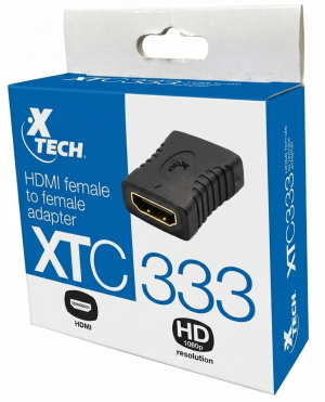 Adaptador HDMI Hembra a HDMI Hembra