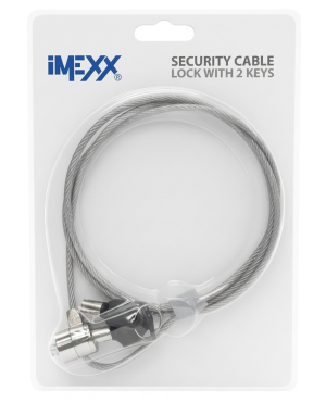 Cable de Seguridad para Laptop con Cerradura de Llave