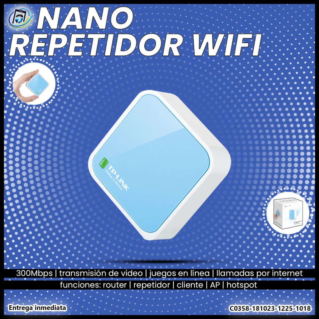 Nano Repetidor WiFi TP-LINK