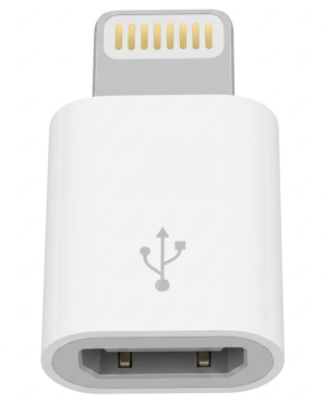 Adaptador iPhone/Lightning a Micro USB