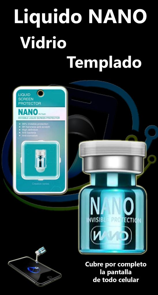 Vidrio Templado Líquido Nano