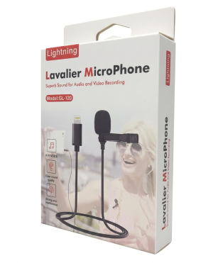 Micrófono de Solapa para iPhone/Lightning