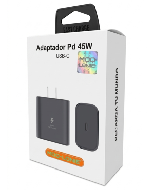 Adaptador o Cubo de Carga Rápida USB-C 45W