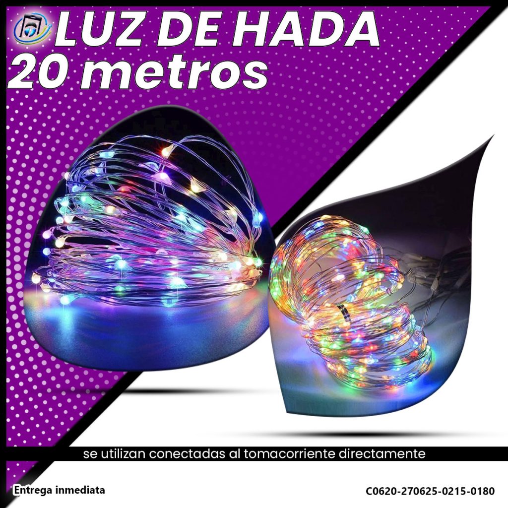 Luces de Hada | 20 Metros de Largo