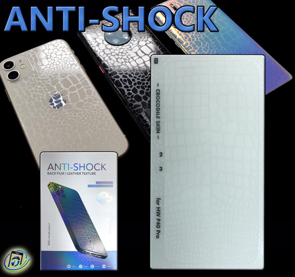 Protector Trasero ANTI-SHOCK Textura de Cuero - Huawei P40 Pro