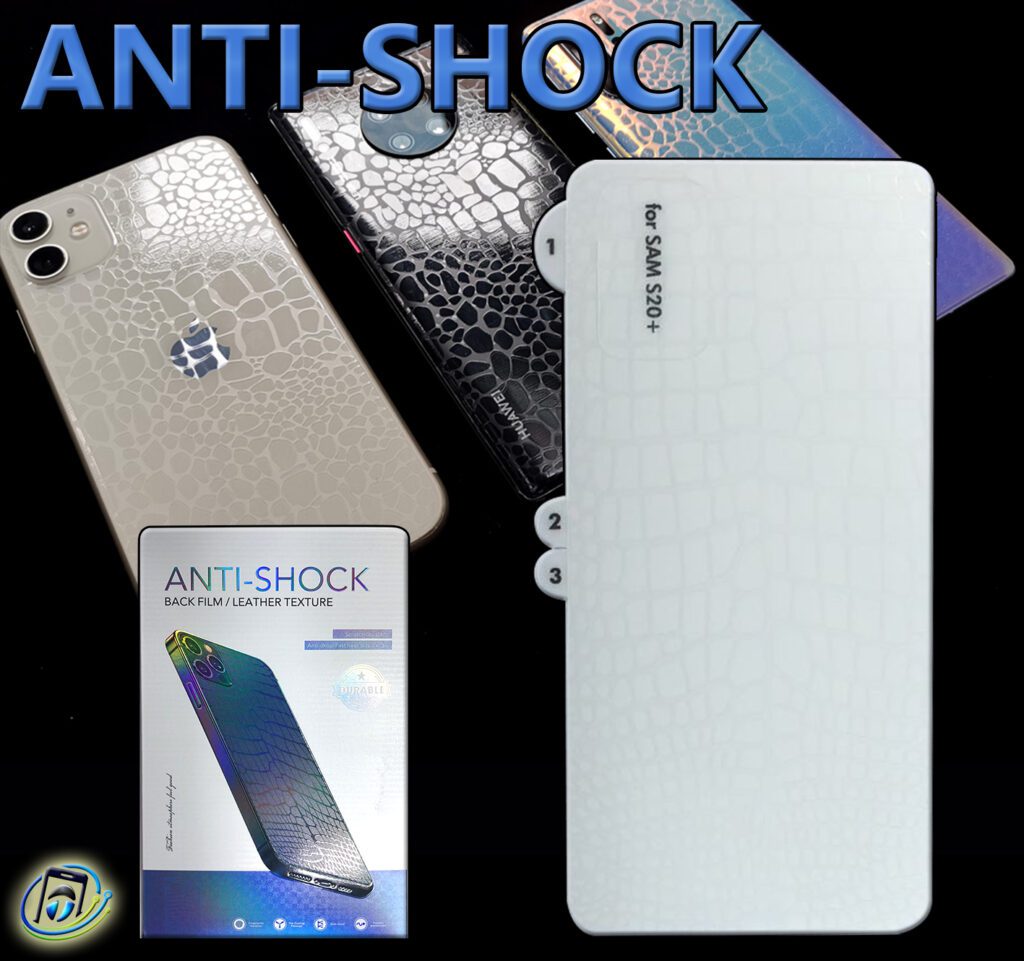 Protector Trasero ANTI-SHOCK Textura de Cuero - Samsung Galaxy S20+ Plus